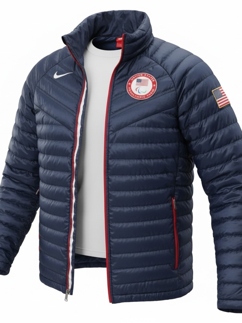 2014 team USA Paralympic Nike Aeroloft summit 800 down jacket. Men’s medium